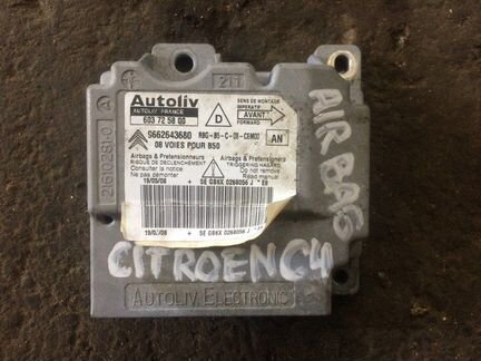 Блок управления AIR BAG Citroen C4 1.6 2005-2011