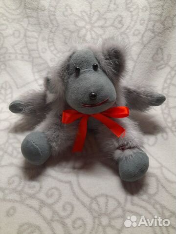 Мягкие игрушки из натурального меха