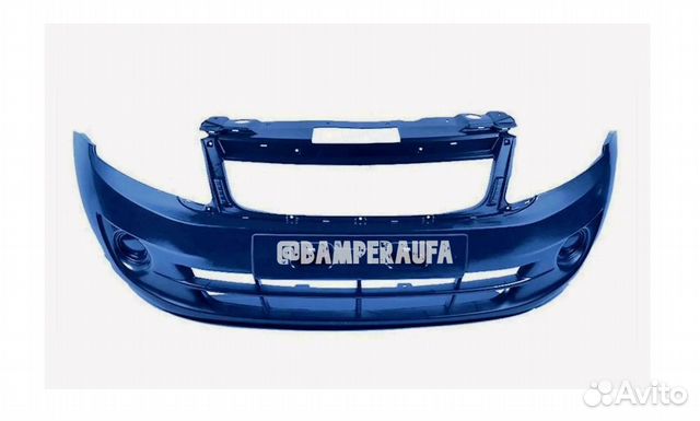 Бампер ваз 2190 Гранта в цвет 429 Персей