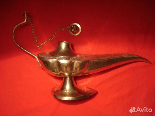 Волшебная Лампа Аллалина 30 см Арабская Восток