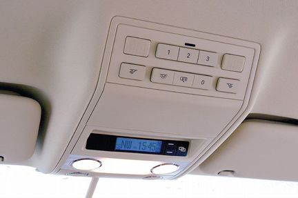 Потолочная консоль с цифровым компасом VW Touareg