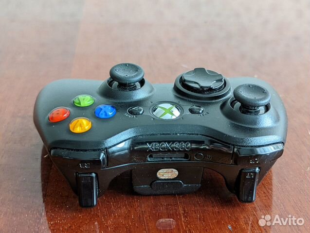 2х Microsoft Xbox 360 wireless геймпада + адаптер