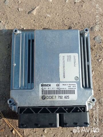 Эбу двигателя бмв е46 m47 дизель DDE 7792025