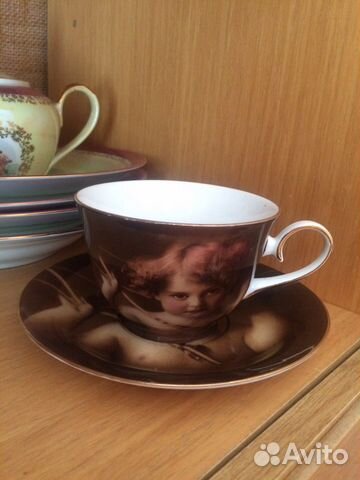 Чайная пара фарфор