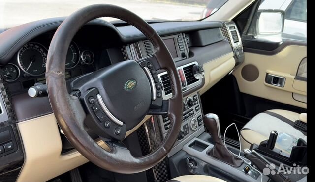 Декоративные планки салона range rover l322 карбон