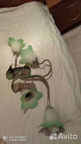 Люстра потолочная бу