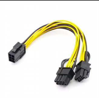 Разветвитель 6 pin - 2x 8 pin