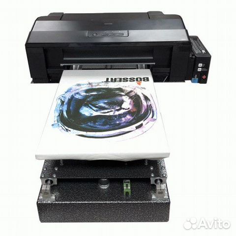 Текстильный принтер по ткани