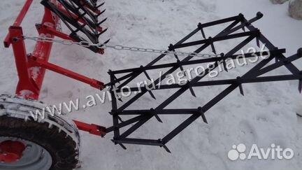 Борона зубовая прицепная гидрофицированная бзу-14