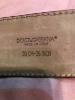Ремень dolce gabbana