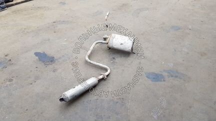 Труба (глушитель/резонатор) Дэо Матис бу и новый