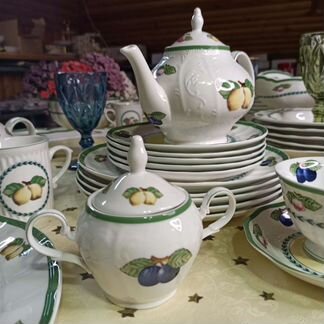 Чайник фрукты в стиле villeroy boch