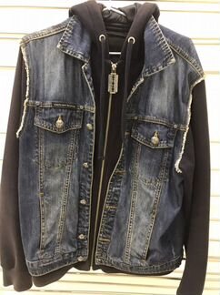 Джинсовая куртка Philipp Plein, размер 50