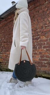 Сумка круглая ручной работы