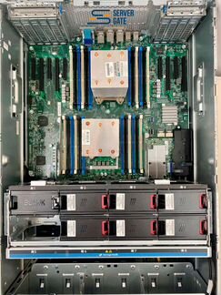 Сервер HP ML350 Gen9 8SFF 2x E5-2620v3 32 GB