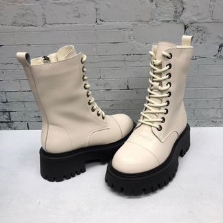 Кожаные ботинки Balenciaga