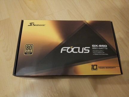 Блок питания Seasonic Focus GX-850 80+ Gold