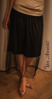Юбка черная