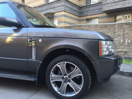 Жабры крыльев Range Rover Voque III серые