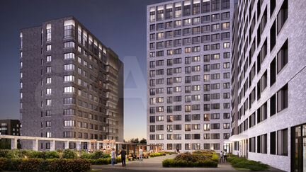 2-к апартаменты, 61.2 м², 4/29 эт.