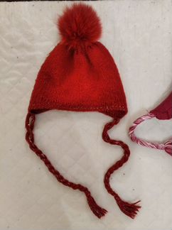 Зимние шапки демисезонные новые и б/у