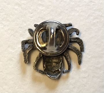 Значок, брошь, Паук Тарантул