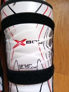 Щитки хоккейные Bauer x800, 12 размер