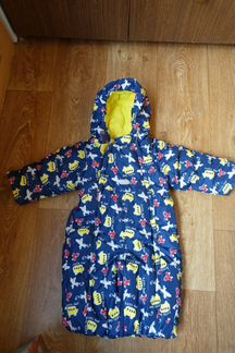 Зимний комбинезон-трансформер Баркито, 68-80 см