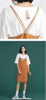 Платье комбинация