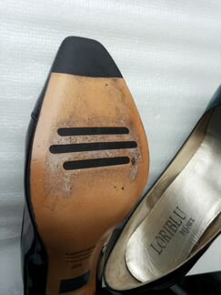 Туфли нарядные Loriblu зеленый металлик нат. лак