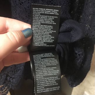 H&M новое кружевное платье 134-140