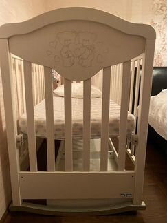 Детская кровать Италия с кристаллами сваровски