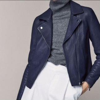 Кожаная куртка Massimo Dutti