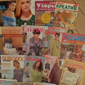 Журналы по вязанию, мод, Susanna, Валя Валентина и