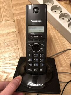 Стационарный Телефон Panasonic KX-TG1711 RU черный