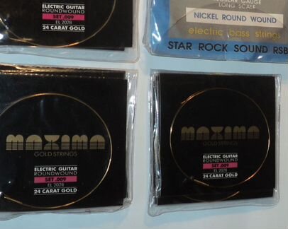 Maxima Gold String. Струны для эл.гитары