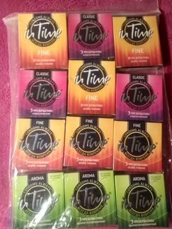 Презервативы InTime 3шт разные виды