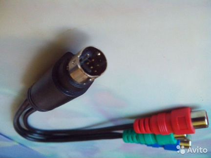 Адаптер (Компонент) - (S-video) для видеокарты