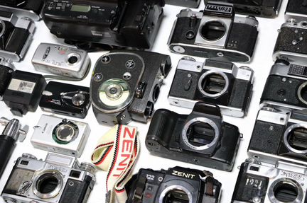 Фотоаппараты (25 штук) и принадлежности №4