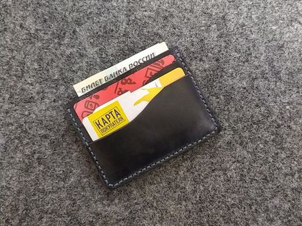 Картхолдер из натуральной кожи