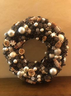 Венок рождественский новогодний