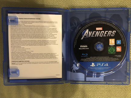 Мстители avengers ps4