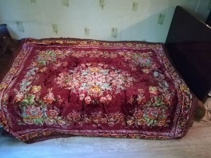 Скатерть бархатная винтаж