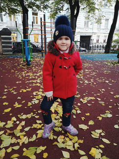 Осеннее стильное пальто