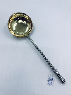 Ложка сервировочная Серебро 84 пробы Любавин