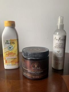 Ливин Shea Moisture,ковош As I Am,бальзам Garnier
