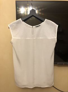 Шелковый топ Massimo Dutti XS