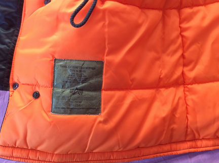 Куртка аляска N3B slim