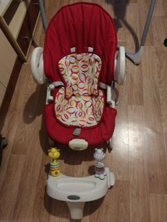 Электронные качели/шезлонг Graco Swing n Bounce