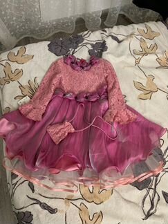 Новое нарядное платье разм. 98